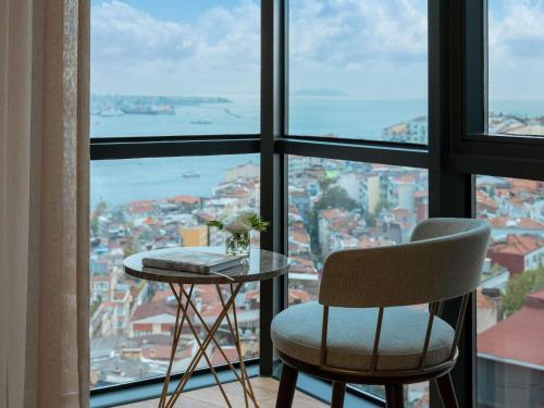 Habitación Luxury con 2 camas individuales y vistas al Bósforo del hotel Sofitel Istanbul Taksim