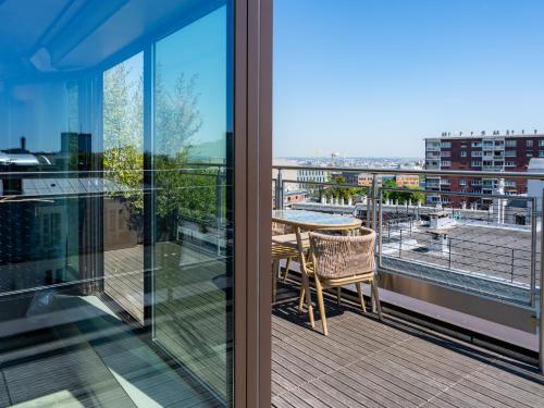 Habitación Doble con terraza del hotel La Belle Ville. Foto 7
