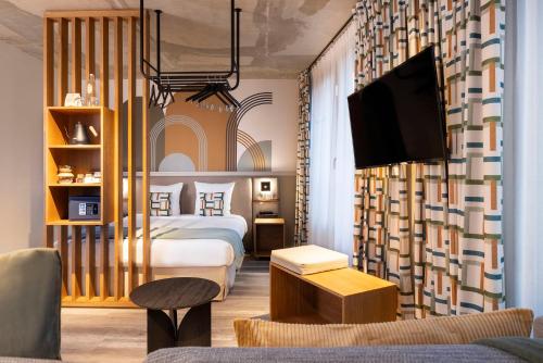 Suite Junior del hotel La Belle Ville. Foto 5