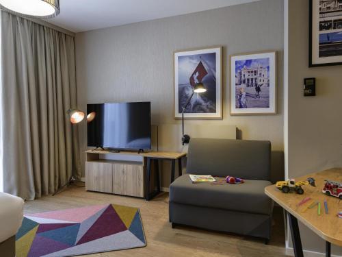 Estudio Triple del hotel Adagio Zurich Center. Foto 2