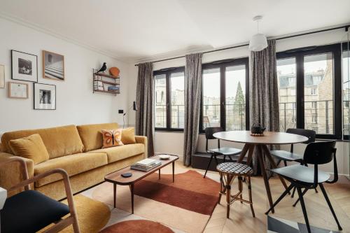 Apartamento de 1 dormitorio con vistas al jardín del hotel My Maison In Paris - Invalides