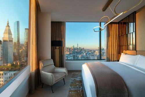 Suite Madison de 1 dormitorio con cama extragrande - Planta Club del hotel The Ritz-Carlton New York, NoMad
