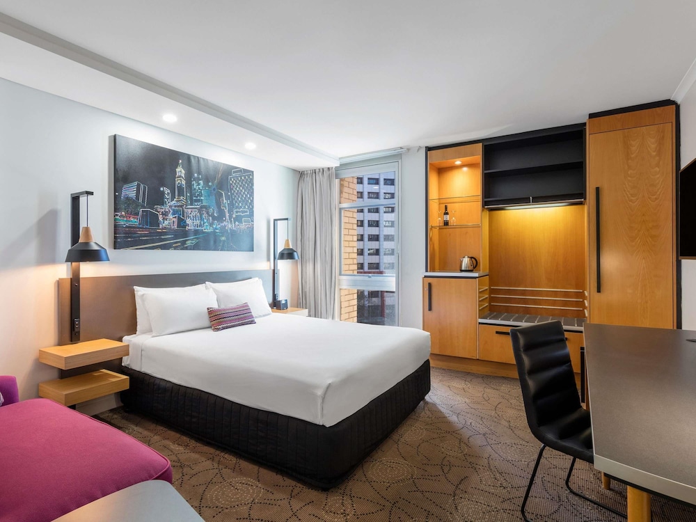Habitación Privilegiada 1 Cama Queen del hotel Mercure Brisbane King George Square. Foto 5