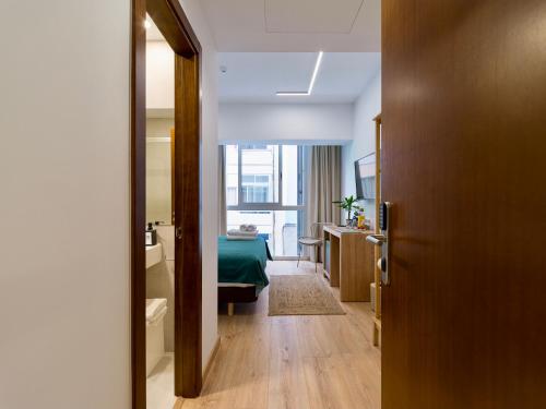 Habitación doble 1 Cama king Vista ciudad del hotel Emete by AirNest. Foto 3