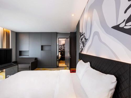 Habitación Doble Superior con sofá cama del hotel ibis Styles Istanbul Merter