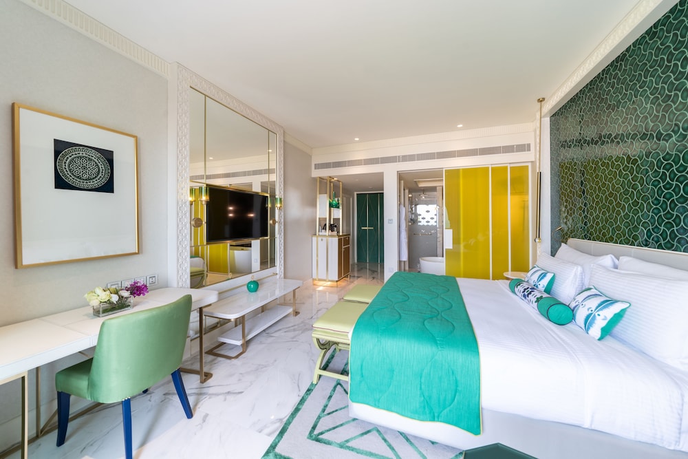Habitación Deluxe King, Vistas al Jardín del hotel Rixos Premium Saadiyat Island