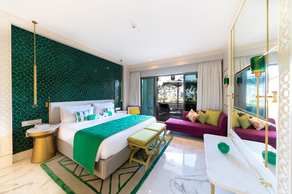 Habitación Familiar de Dos Dormitorios - Vistas al Jardín con Cama King del hotel Rixos Premium Saadiyat Island