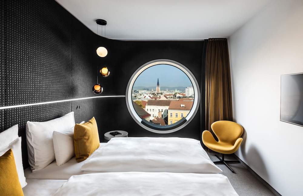 Habitación estándar, vistas a la ciudad del hotel Mooons