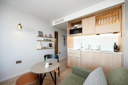 Estudio Doble con 2 camas individuales del hotel Wilde s, London, Paddington. Foto 2