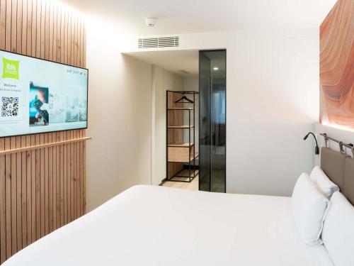 Habitación Doble Estándar del hotel Ibis Styles Santander