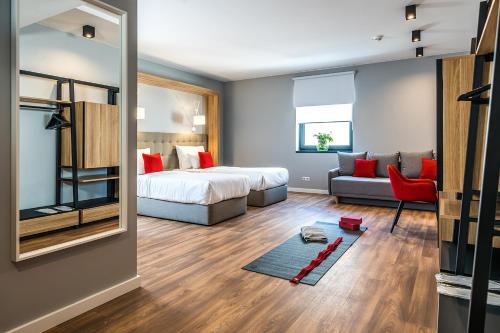 Estudio Doble UP - 1 o 2 camas del hotel Up Budapest. Foto 5