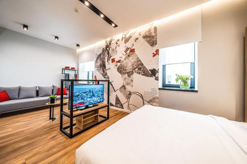 Estudio Doble UP del hotel Up Budapest. Foto 10