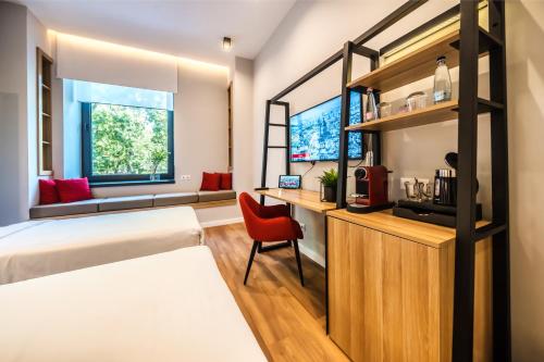 Habitación Doble Smart - 1 o 2 camas del hotel Up Budapest. Foto 1