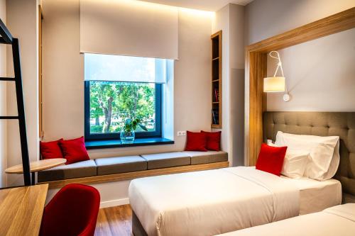 Habitación Doble Smart - 1 o 2 camas del hotel Up Budapest. Foto 4