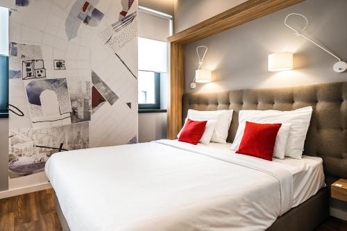 Habitación Superior con sofá del hotel Up Budapest. Foto 6