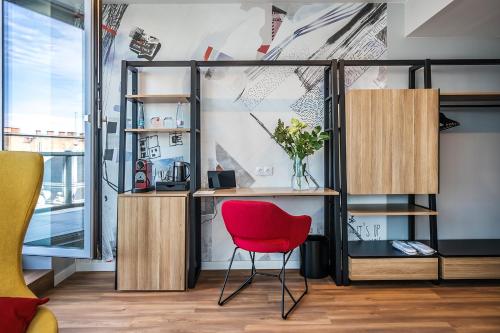 Suite de esquina con terraza del hotel Up Budapest. Foto 6