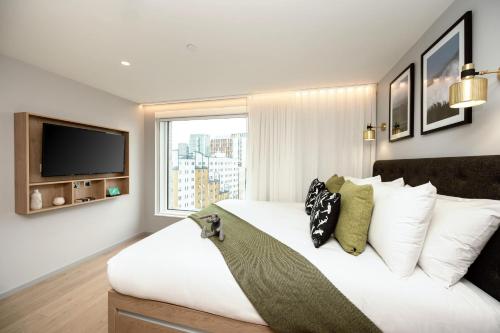 Estudio del hotel Wilde Aparthotels by Staycity, Aldgate Tower Bridge. Foto 3
