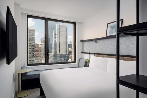 Habitación City con cama extragrande del hotel Arlo Midtown. Foto 1