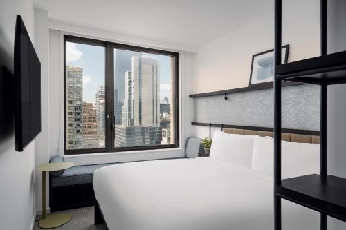 Habitación City con cama extragrande del hotel Arlo Midtown. Foto 6