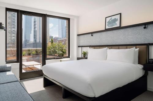 Alojamiento City con terraza - 1 cama extragrande del hotel Arlo Midtown. Foto 3