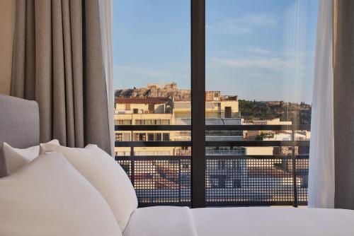 Suite con vistas a la Acrópolis del hotel NLH KERAMEIKOS - Neighborhood Lifestyle Hotels