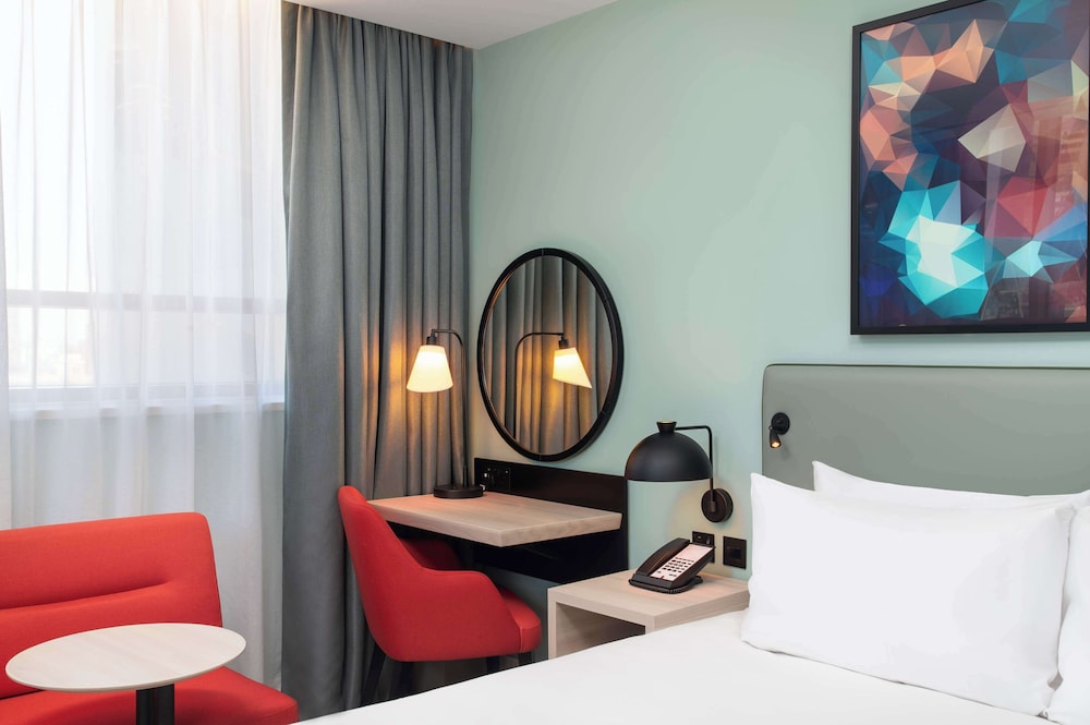 Habitación Premium, 1 cama de matrimonio grande, terraza del hotel Hyatt Place London City East. Foto 3