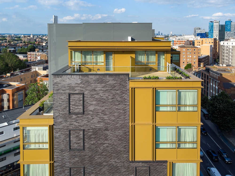 Habitación Premium, 1 cama de matrimonio grande, terraza del hotel Hyatt Place London City East. Foto 4