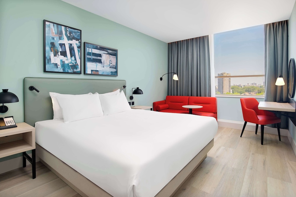 Habitación Deluxe, 1 cama de matrimonio grande del hotel Hyatt Place London City East. Foto 1