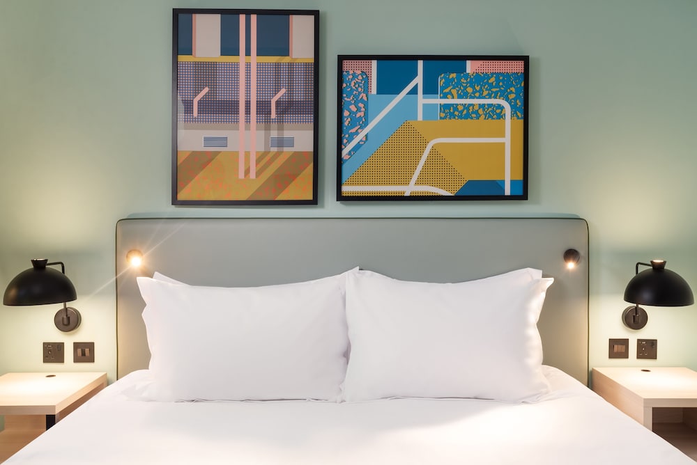 Habitación, 1 cama de matrimonio grande del hotel Hyatt Place London City East. Foto 4