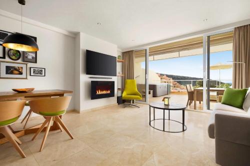 Apartamento Luxury de 1 dormitorio con bañera de hidromasaje y vistas al mar del hotel Wyndham Residences Costa Adeje
