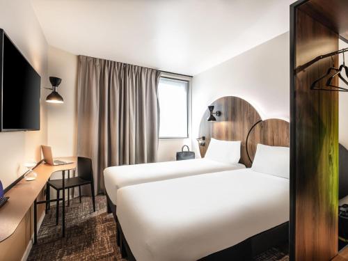 Habitación Doble Estándar - 2 camas del hotel ibis Styles Paris Meteor Avenue d'Italie. Foto 4