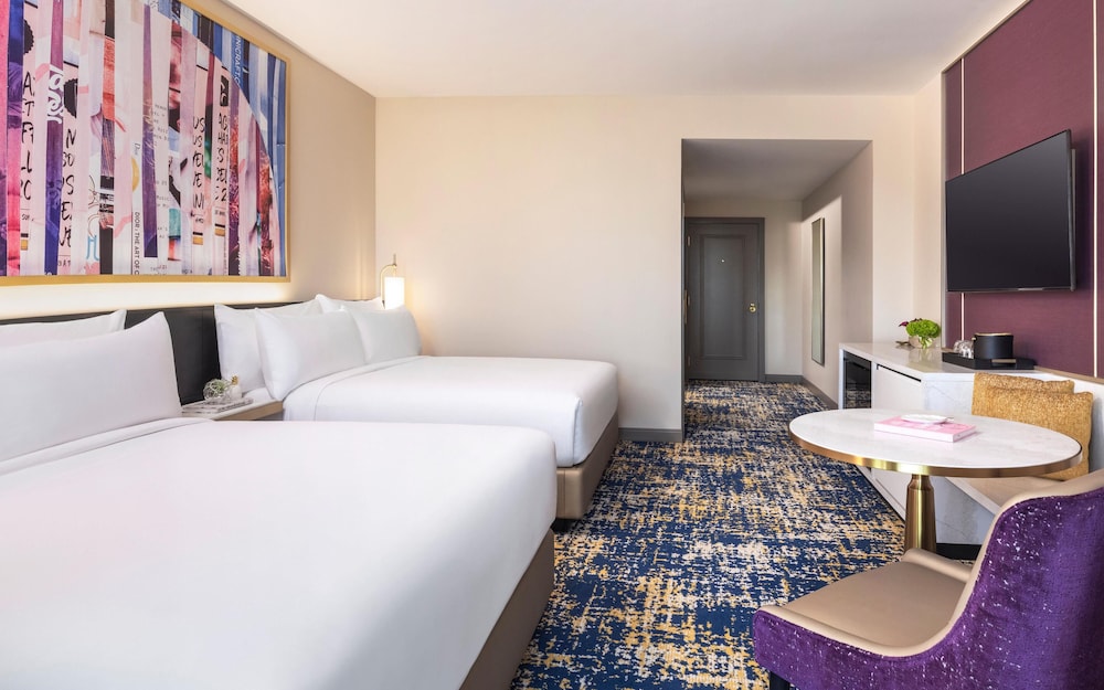 Habitación Deluxe, 2 camas de matrimonio del hotel Las Vegas Hilton at Resorts World