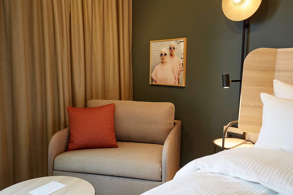 Habitación estándar (Family Three) del hotel Scandic Frankfurt Hafenpark. Foto 4