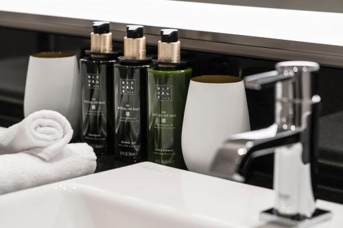 Suite Junior The Level con acceso al salón executive del hotel Melia Frankfurt City. Foto 5
