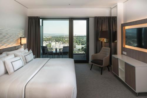 The Level Grand Suite with Skyline View del hotel Melia Frankfurt City