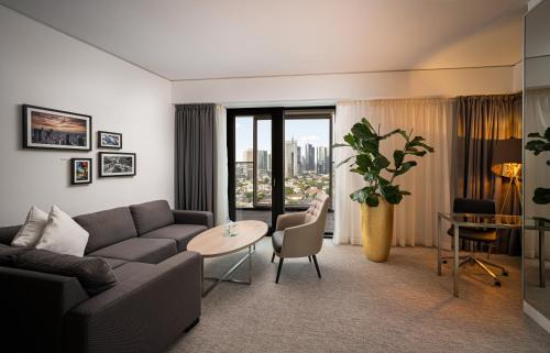 The Level Grand Suite with Skyline View del hotel Melia Frankfurt City. Foto 2