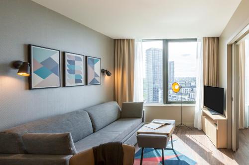 Apartamento de 1 dormitorio del hotel Aparthotel Adagio London Stratford. Foto 16