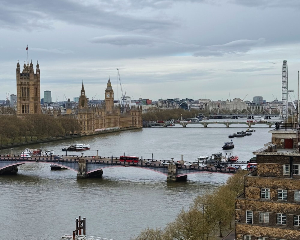 Suite ejecutiva, balcón, vistas al río del hotel Hyatt Regency London Albert Embankment. Foto 8
