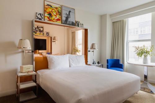 Habitación con cama extragrande. del hotel Hotel Park Avenue NYC (Formerly Mondrian Park Avenue)