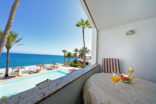 Apartamento con balcón del hotel Ocean view apartments Las Flores I