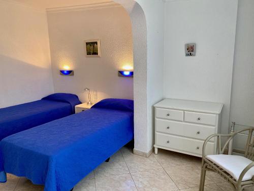Apartamento Vista Mar Vista Piscina Balcón o Terraza Con Cocina Sofá Cama incluido 2 Camas individuales del hotel Ocean view apartments Las Flores I