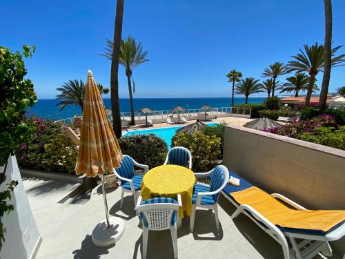 Apartamento con terraza del hotel Ocean view apartments Las Flores I