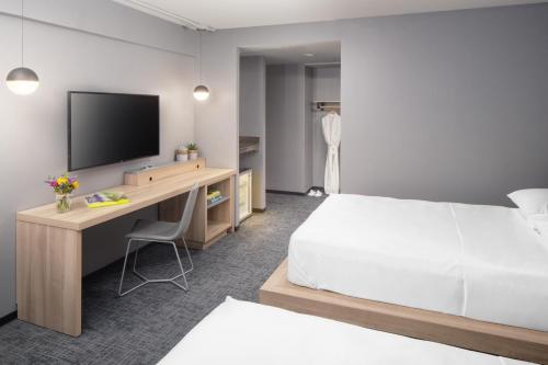 Habitación Doble Deluxe del hotel Henn na Hotel New York