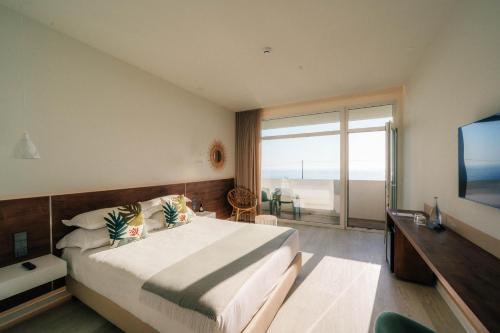 Habitación Doble con vistas al mar del hotel Porto Covo Praia Hotel and SPA