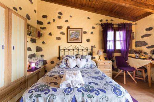 Habitación Doble con vistas al parque del hotel Finca Naturacanaria. Foto 34
