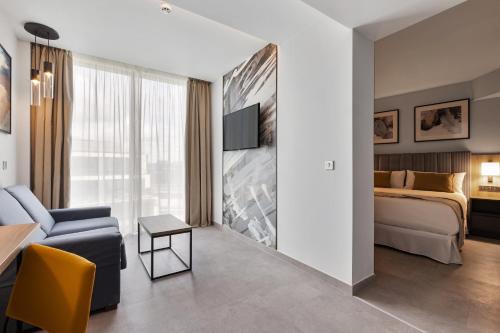 Suite Junior Familiar con cama extragrande del hotel Riu Plaza London Victoria. Foto 5