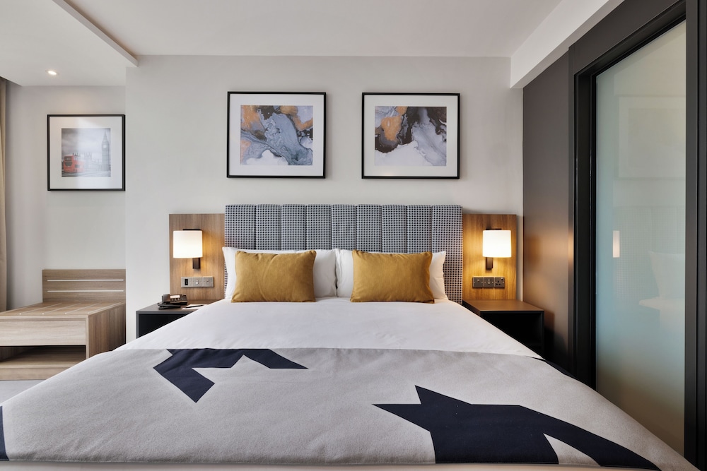Habitación estándar, 1 cama doble, accesible para personas con discapacidad del hotel Riu Plaza London Victoria. Foto 2