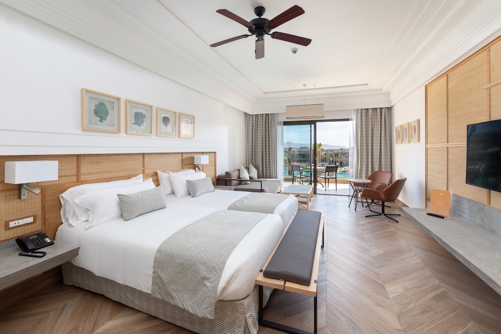 Habitación estándar doble, balcón, vistas al mar del hotel Riu Palace Tikida Taghazout