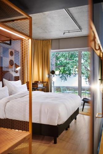 Bassline Courtyard Terrace Room del hotel Jaz In The City Vienna