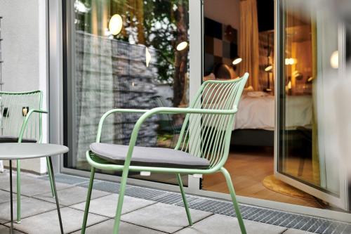 Bassline Courtyard Terrace Room del hotel Jaz In The City Vienna. Foto 4